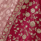Rajwada Dark Pink Silk Blend Embellished Lehenga For Women