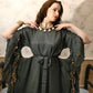 Rajwada Women Dark Green Crepe Designer Stitched Indo-Western Dress