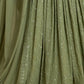 Rajwada Green Georgette Embroidered Semi-Stitched Lehenga For Women