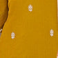 Rajwada Mustard Chinon Embroidered Stitched Kurta Set For Women