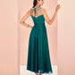 Rajwada Teal Chinon Embroidered Stitched Gown For Women