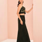 Rajwada Black Art Silk Embroidered Stitched Co-Ord Set For Women