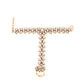 Rajwada White Kundan Ring Bracelet for Women