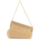 Rajwada Multi Fabric Beaded Clutch For Women