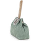 Rajwada Green Faux Stone Embellished and Textured Batua for Women