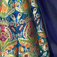 Rajwada Blue Jacquard Silk Woven Semi-Stitched Lehenga For Women