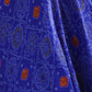 Rajwada Blue Georgette Bandhani Print Kurta Set For Women