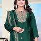 Rajwada Green Chinon Embroidered Kurta Set For Women