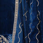 Rajwada Dark Blue Velvet Embroidered Stitched Kurta Set For Women
