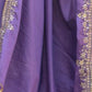 Rajwada Lavender Chinon Embroidered Stitched Kurta Set For Women