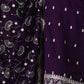 Rajwada Purple Silk Blend Embroidered Kurta Set For Women