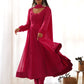 Rajwada Pink Georgette Printed Kurta Set For Women