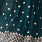 Rajwada  Dark Green Georgette Embellished Lehenga For Women