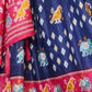 Rajwada Blue Silk Blend Printed Lehenga For Women