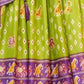 Rajwada Olive Silk Blend Printed Lehenga For Women