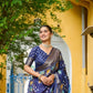 Rajwada Red Silk Blend Printed Lehenga For Women