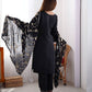 Rajwada Black Silk Blend Embroidered Kurta Set For Women
