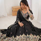 Rajwada Black Silk Blend Embellished Lehenga For Women