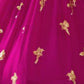 Rajwada Magenta Silk Solid Stitched Kurta Set For Women