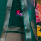 Rajwada Dark Teal Green Silk Blend Embroidered Kurta Set For Women