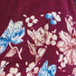 Rajwada Wine Cotton Blend Embroidered Co Ord Set For Women