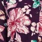 Rajwada Dark Purple Cotton Blend Embroidered Co Ord Set For Women