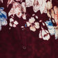 Rajwada Maroon Cotton Blend Embroidered Co Ord Set For Women