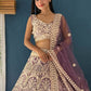 Rajwada Light Purple Net Embellished Lehenga For Women
