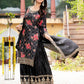 Rajwada Black Silk Blend Embellished Kurta Set For Women