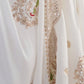 Rajwada White Silk Blend Embellished Kurta Set For Women