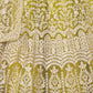 Rajwada Lime Green Net Embellished Lehenga For Women
