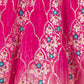 Rajwada Pink Chinon Embellished Lehenga For Women