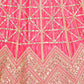 Rajwada Pink Chinon Embellished Lehenga For Women