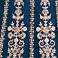 Rajwada Teal Blue Net Embellished Lehenga For Women