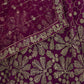 Rajwada Magenta Net Embellished Lehenga For Women