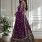 Rajwada Dark Purple Net Embellished Lehenga For Women