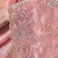 Rajwada Peach Net Embroidered Saree With Unstitched Blouse For Women