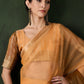 Rajwada Yellow Organza Woven Saree With Unstitched Blouse For Women