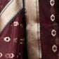 Rajwada Burgundy Organza Woven Saree With Unstitched Blouse For Women