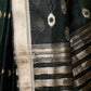 Rajwada Olive Organza Woven Saree With Unstitched Blouse For Women