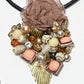 Rajwada Multicolor Silicon Pearl And Stone Jewellery Set For Women