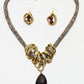 Rajwada Multicolor Jute Embellished Jewellery Set For Women
