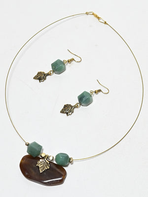 Rajwada Multicolor String Wire Embellished Jewellery Set For Women