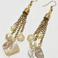Rajwada Off White And Golden Alloy Pearl And Stone Jewellery Set For Women