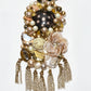 Rajwada Multicolor Jute And Alloy Pearl Jewellery Set For Women
