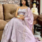 Rajwada - Designer Pink Silk Blend Lehenga