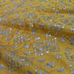 Rajwada Women Mustard Elegant Semi Stitched Lehenga With  Unstitched Blouse