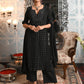 Rajwada Women Viscose Chikankari Beads Embroidered Unstitched Kurta Set