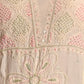 Rajwada Women Cotton Viscose Chikankari Beads Embroidered Unstitched Kurta Set