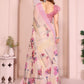 Rajwada Cream Cotton Printed Saree For Women